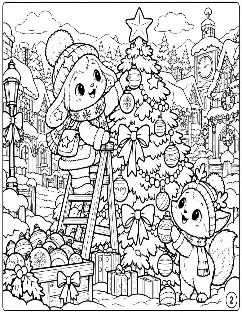 Christmas Coloring Book for Kids – The Lost Star PDF